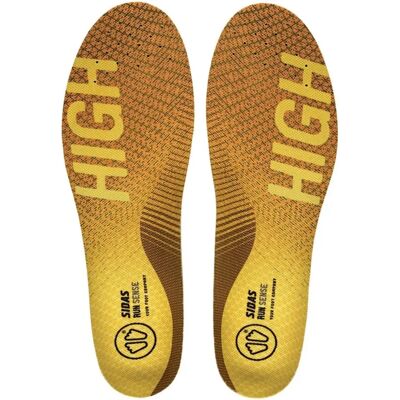Sidas Hochbogen Laufsohle - Gelb - XXL Sidas Hochbogen Laufsohle - Gelb - XXL