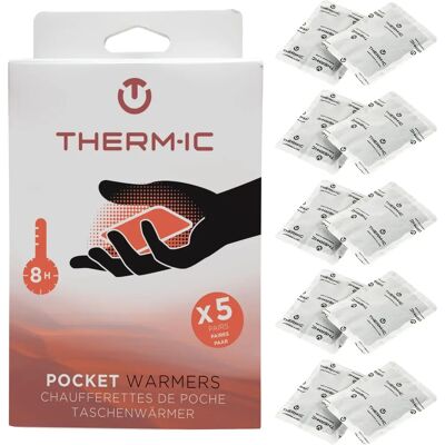 Therm-ic Lommevarmer - 5 Par, Flerfarget, Unisex Therm-ic Lommevarmer - 5 Par, Flerfarget, Unisex
