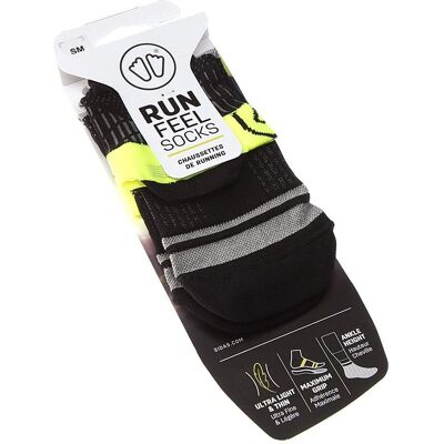 Sidas Schwarz / Gelb Laufsocken - Laufsocken Sidas Schwarz / Gelb Laufsocken - Laufsocken
