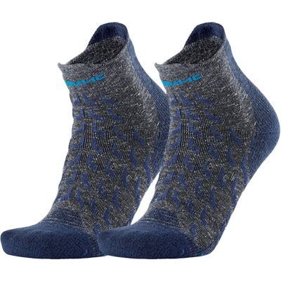 Therm-ic Gris/Navy Ultra Cool Linen Chaussettes - Randonnée été - Publicité Therm-ic Gris/Navy Ultra Cool Linen Chaussettes - Randonnée été - Publicité