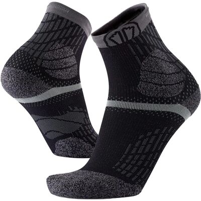 Sidas Trail Protect - Trailrunningsocken - Schwarz/Grau 39-40 Sidas Trail Protect - Trailrunningsocken - Schwarz/Grau 39-40