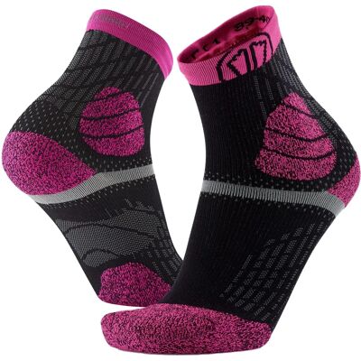 Sidas Trail Protect - Calzini da trail - Nero / Rosa Sidas Trail Protect - Calzini da trail - Nero / Rosa