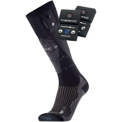 Chaussettes de ski chauffantes Therm-ic Heat Fusion - Bluetooth, Jusqu'à 7h - Publicité Chaussettes de ski chauffantes Therm-ic Heat Fusion - Bluetooth, Jusqu'à 7h - Publicité