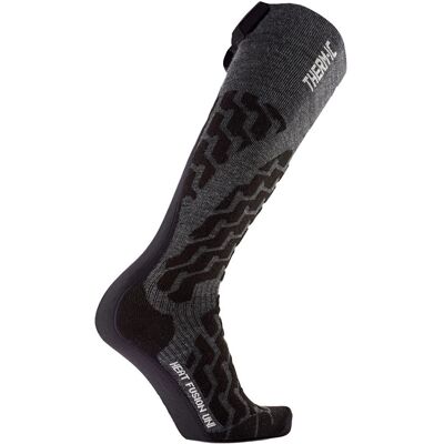 Therm-ic Heizsocken Heat Fusion - Schwarz - Skisocken mit Batterie Therm-ic Heizsocken Heat Fusion - Schwarz - Skisocken mit Batterie