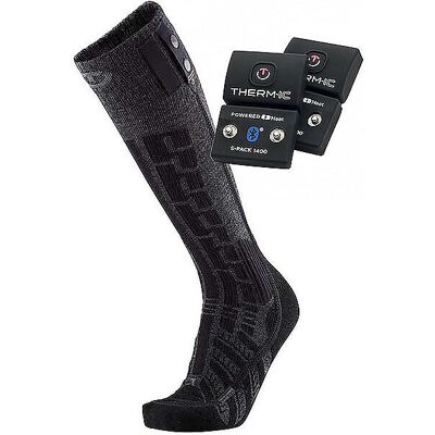 Therm-ic Ultra Warm Comfort S.E.T Ski Socks - Black/Grey Therm-ic Ultra Warm Comfort S.E.T Ski Socks - Black/Grey