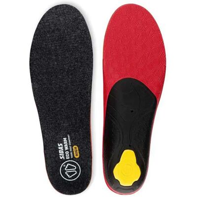 Sidas Merk 3Feet ECO Warm High - Ski Inlegzolen - Geel Sidas Merk 3Feet ECO Warm High - Ski Inlegzolen - Geel