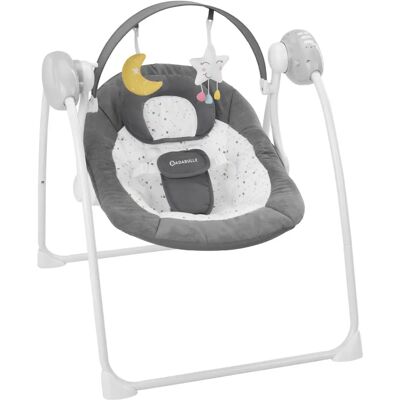Babymoov Babadulle Komfortschaukel - Grau/Schwarz Babymoov Babadulle Komfortschaukel - Grau/Schwarz