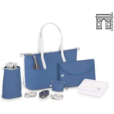 Babymoov Sac à langer Champs-Elysées Bleu - Type de produit - Publicité Babymoov Sac à langer Champs-Elysées Bleu - Type de produit - Publicité