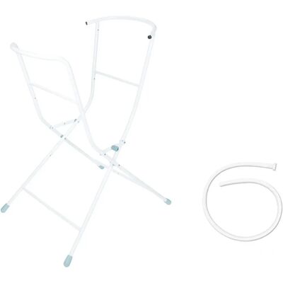 Baignoire Blanche Badabulle avec Support et Drainage Baignoire Blanche Badabulle avec Support et Drainage