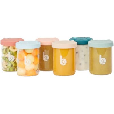BabyMoov Marke Model - Borosilikatglas Baby Food Storage Schalen - 9 Stück BabyMoov Marke Model - Borosilikatglas Baby Food Storage Schalen - 9 Stück