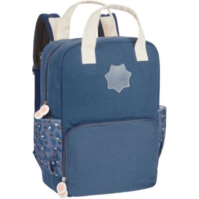 Badabulle B043039 Rucksack - Reiserucksack, Blau & Beige Badabulle B043039 Rucksack - Reiserucksack, Blau & Beige