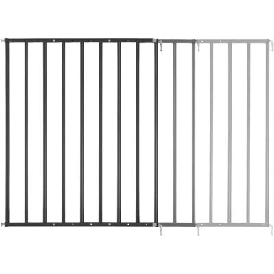 Puerta de seguridad para bebés Badabulle Safe&Protect XL - Acero, Negro - 60-107cm - Desde nacimiento Puerta de seguridad para bebés Badabulle Safe&Protect XL - Acero, Negro - 60-107cm - Desde nacimiento