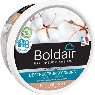 Boldair Désodorisant Fleur de Coton - Air Fraîcheur 300g - Publicité Boldair Désodorisant Fleur de Coton - Air Fraîcheur 300g - Publicité