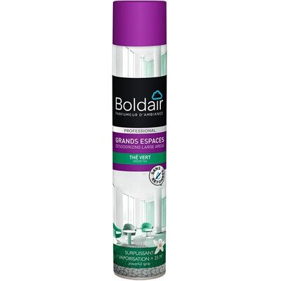 Boldair PV56070501 désodorisant liquide - Thé vert - 750 ml - Publicité Boldair PV56070501 désodorisant liquide - Thé vert - 750 ml - Publicité