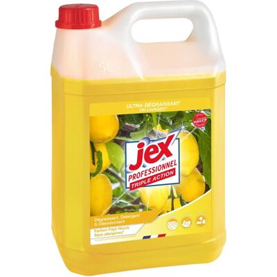 Jex Nettoyant Multi-Usages Dégraissant 5L - Type de Produit - Publicité Jex Nettoyant Multi-Usages Dégraissant 5L - Type de Produit - Publicité