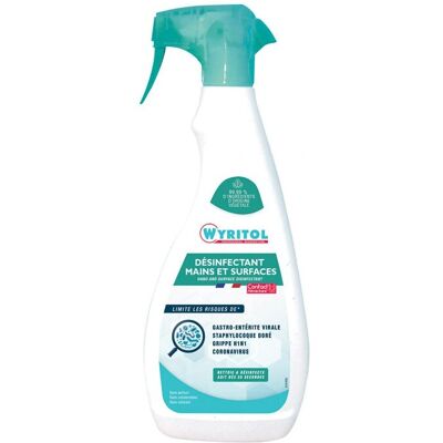 Wyritol PV56152004 Nettoyant Tout Usage - Spray désinfectant 750ml - Publicité Wyritol PV56152004 Nettoyant Tout Usage - Spray désinfectant 750ml - Publicité
