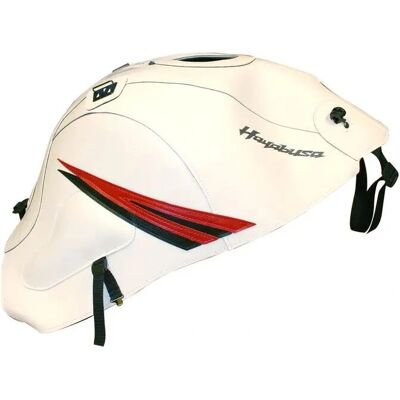 Bagster - GSX 1300 R Hayabusa - Blanc - Tank pad - Publicité Bagster - GSX 1300 R Hayabusa - Blanc - Tank pad - Publicité