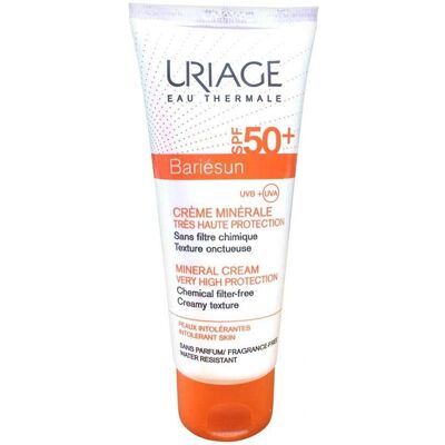 Uriage Bariésun Mineral Napvédő Krém SPF 50+ - Arc és test Uriage Bariésun Mineral Napvédő Krém SPF 50+ - Arc és test