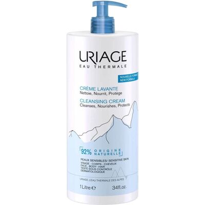 Uriage Reinigungscreme - Nährend & Feuchtigkeitsspendend - 1L - Reinigungscreme Uriage Reinigungscreme - Nährend & Feuchtigkeitsspendend - 1L - Reinigungscreme