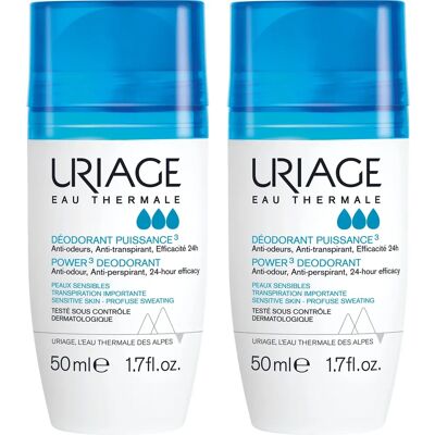Uriage Triactive Roll-On Deodorant Duo Uriage Triactive Roll-On Deodorant Duo