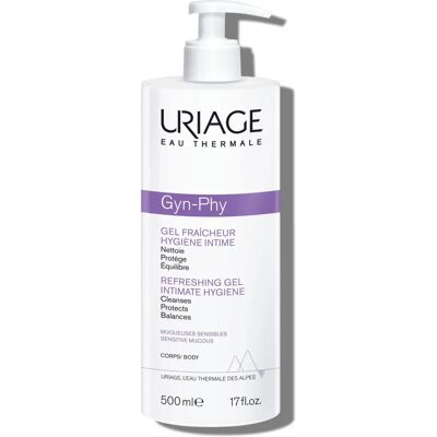 Uriage Gyn-Phy Friskende Intimt Vaskegel - Vaskegel til intim hygiejne Uriage Gyn-Phy Friskende Intimt Vaskegel - Vaskegel til intim hygiejne