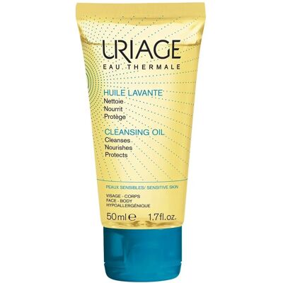 Huile Lavante Uriage 50ml - Peaux sensibles - Publicité Huile Lavante Uriage 50ml - Peaux sensibles - Publicité
