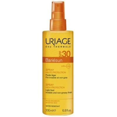 Uriage Bariésun SPF 30 Spray - Protección solar para rostro y cuerpo Uriage Bariésun SPF 30 Spray - Protección solar para rostro y cuerpo
