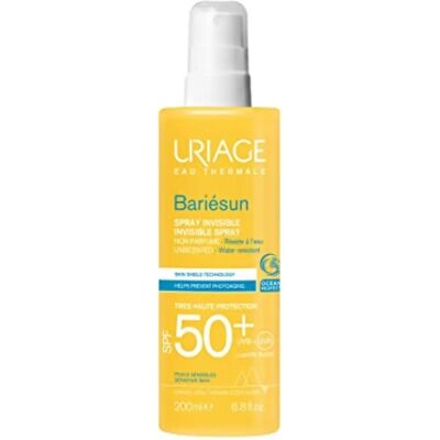 Uriage Marca Modelo SPF50+ Spray Invisible - Protector solar Uriage Marca Modelo SPF50+ Spray Invisible - Protector solar