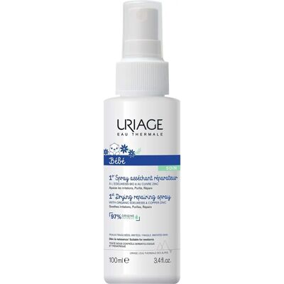 Uriage Bébé 1st Trocken Reparierendes Spray Mit Organischem Edelweiss & Kupfer-Zink 100 ml Uriage Bébé 1st Trocken Reparierendes Spray Mit Organischem Edelweiss & Kupfer-Zink 100 ml