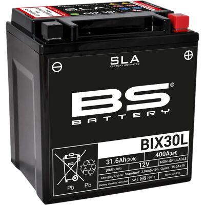 BS BATTERY BIX30L Afgesloten Loodzuurbatterij - Producttype BS BATTERY BIX30L Afgesloten Loodzuurbatterij - Producttype