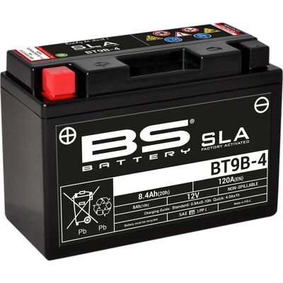 Batterie SLA étanche BS Battery BT9B-4 - Acide plombée scellée Batterie SLA étanche BS Battery BT9B-4 - Acide plombée scellée