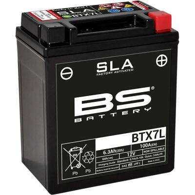 BS Battery BTX7L Batterie SLA sans entretien - Moto & Scooter - Publicité BS Battery BTX7L Batterie SLA sans entretien - Moto & Scooter - Publicité