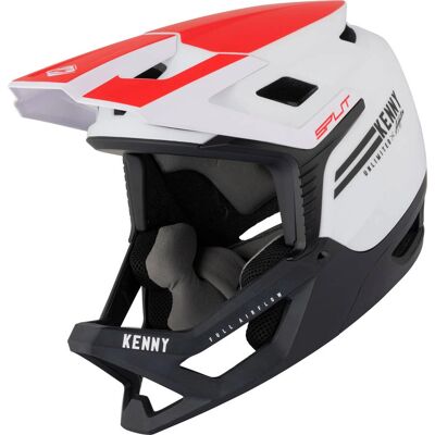 Casque Enduro Kenny Split - Léger, Boucle Magnétique, Intérieur Amovible - Publicité Casque Enduro Kenny Split - Léger, Boucle Magnétique, Intérieur Amovible - Publicité