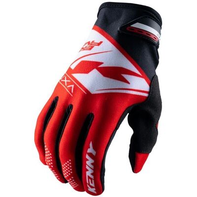 Kenny Brave Rouge Motorradhandschuhe - Cross, Leicht, Belüftet Kenny Brave Rouge Motorradhandschuhe - Cross, Leicht, Belüftet