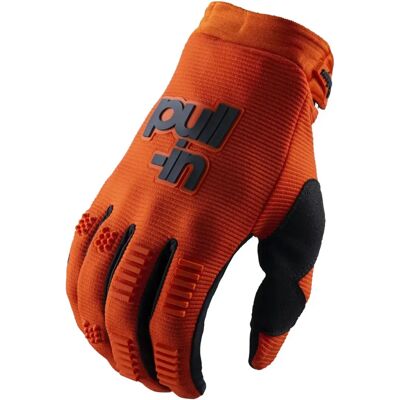 Gants de Cross Pull-in Race master Orange Enfants - Unisexe - Publicité Gants de Cross Pull-in Race master Orange Enfants - Unisexe - Publicité