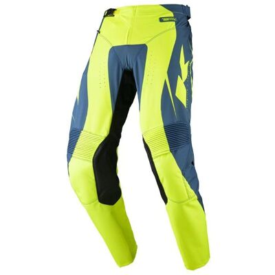 Pantalon Cross Kenny 2024 Jaune Néon - Équipement de Motocross - Publicité Pantalon Cross Kenny 2024 Jaune Néon - Équipement de Motocross - Publicité