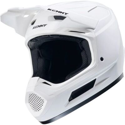Casque cross Kenny 2025 Performance Solide Blanc - Casque de Cross - Publicité Casque cross Kenny 2025 Performance Solide Blanc - Casque de Cross - Publicité