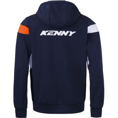 Sweat à capuche zippée Kenny 2025 - Racing - Bleu - XL - Publicité Sweat à capuche zippée Kenny 2025 - Racing - Bleu - XL - Publicité