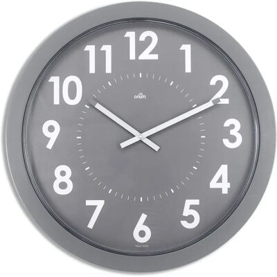 Reloj de Pared Orium Quartz Silencioso - 55cm - Gris Reloj de Pared Orium Quartz Silencioso - 55cm - Gris