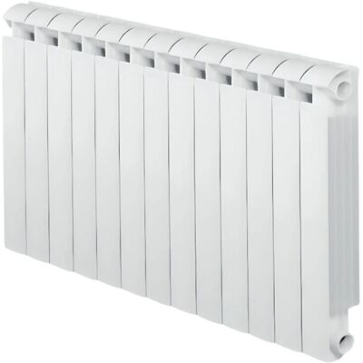 Radiador de calefacción central de aluminio fundido KLASS 800 Blanco - 13 elementos Radiador de calefacción central de aluminio fundido KLASS 800 Blanco - 13 elementos