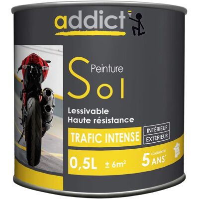 ADDICT' PEINTURE - ADD111317 - Grigio topo - Floor paint ADDICT' PEINTURE - ADD111317 - Grigio topo - Floor paint