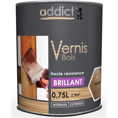 Addict - Vernis Protection Bois Haute Résistance - Publicité Addict - Vernis Protection Bois Haute Résistance - Publicité