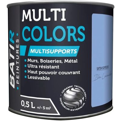 Marque Générique Stock Peinture Multi-supports Lavande Bleu Satinée - Peinture - Publicité Marque Générique Stock Peinture Multi-supports Lavande Bleu Satinée - Peinture - Publicité