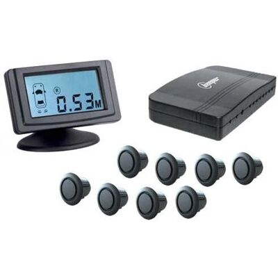BEEPER - RK018/8 - 8 Sensores - LCD - Sensor de estacionamiento BEEPER - RK018/8 - 8 Sensores - LCD - Sensor de estacionamiento