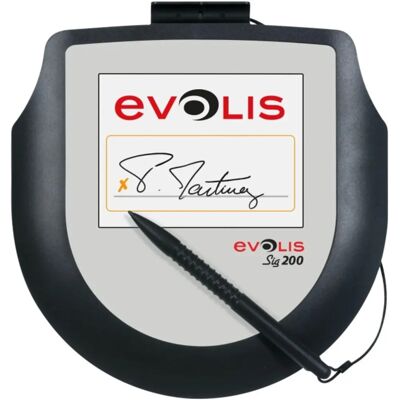 Evolis Sig200 - Unterschriftenpad - 12,7cm Touchscreen - Farbe - Kabel Evolis Sig200 - Unterschriftenpad - 12,7cm Touchscreen - Farbe - Kabel