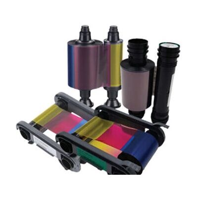 Evolis YMCKO Druckerband - 300 Seiten - Schwarz, Cyan, Grau, Magenta, Gelb Evolis YMCKO Druckerband - 300 Seiten - Schwarz, Cyan, Grau, Magenta, Gelb