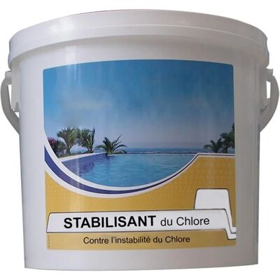 Stabilisateur de chlore 5kg - Chlorestab - Publicité Stabilisateur de chlore 5kg - Chlorestab - Publicité