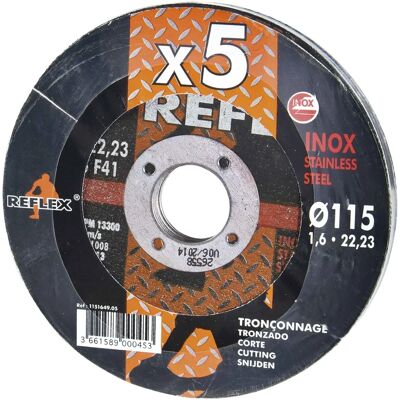 Disques de Coupage Leman 115mm pour Métal - Coupe Rapide Propre - Publicité Disques de Coupage Leman 115mm pour Métal - Coupe Rapide Propre - Publicité