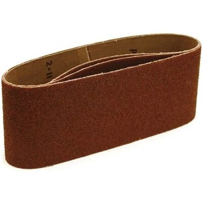 LEMAN Modello - Set di 2 nastri abrasivi - 100x914mm - Grana 120 - Per levigatrice palmare LEMAN Modello - Set di 2 nastri abrasivi - 100x914mm - Grana 120 - Per levigatrice palmare