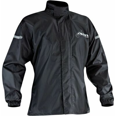Chaqueta de lluvia negra Ixon M - Equipo motociclista Chaqueta de lluvia negra Ixon M - Equipo motociclista